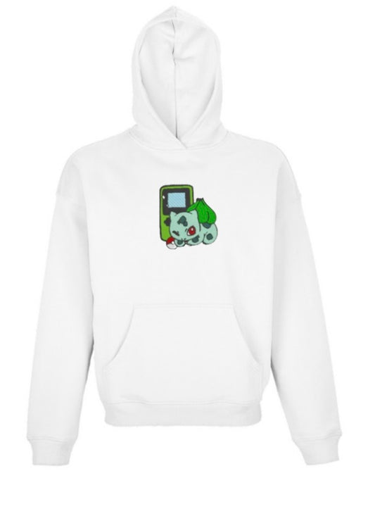 Pokemon Custom | Sweat capuche brodé Bulbizar